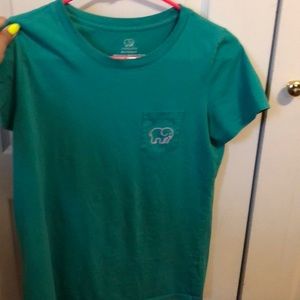 A beautiful green ivory ellla t-shirt.
